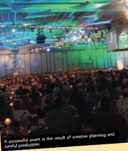 Some planners focus only on what goes on outside the ballroom; if it plugs in or lights up, we don’t want to know about it. True, planners have great events