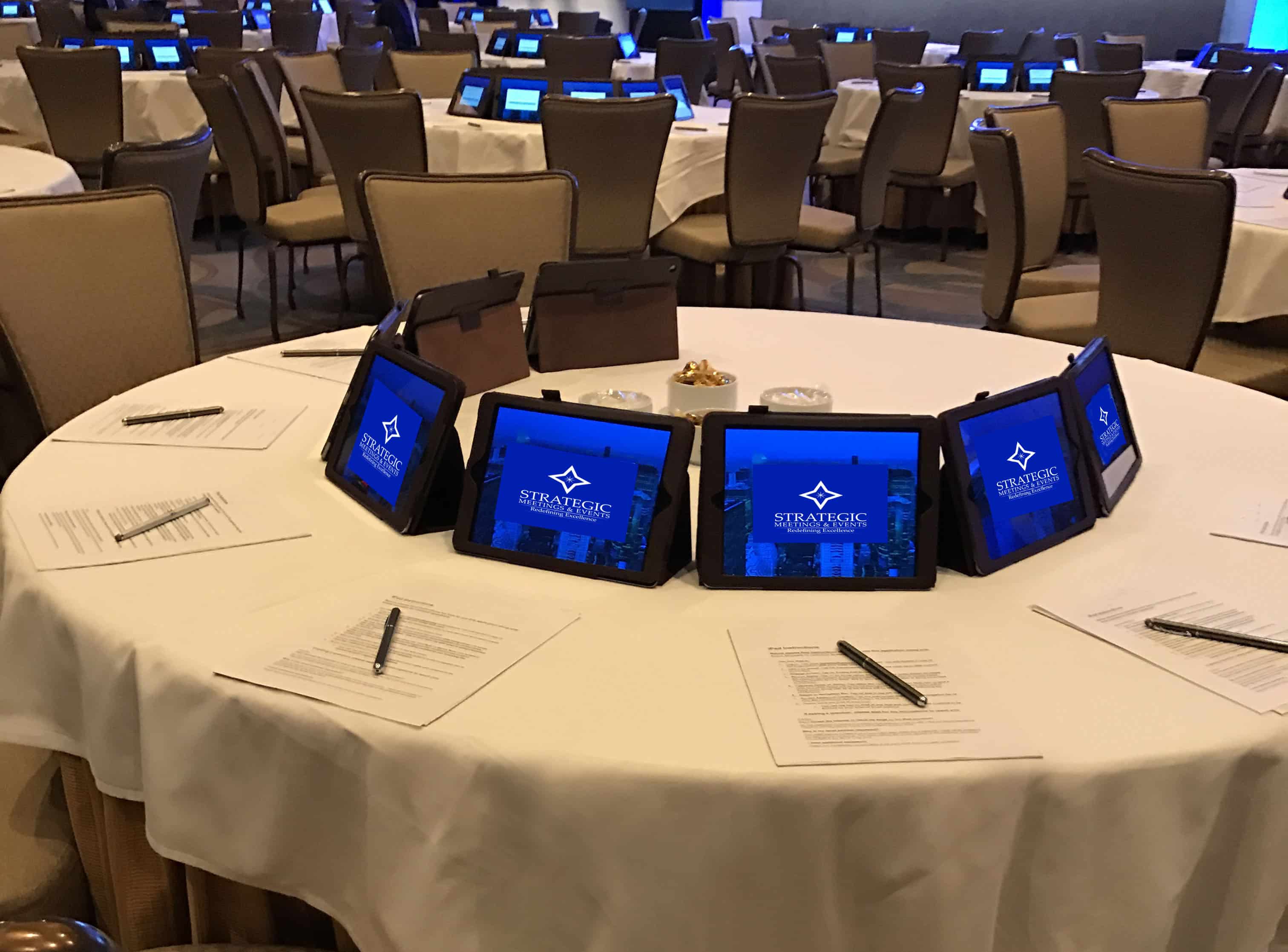 If you want to achieve the holy trinity of savings—time, money, and the environment—it’s time to adopt e-content. Interactive iPads are a natural evolution in the process of going paperless at meetings. Getting Out of a Bind(er): Elevating The Live Meeting Experience