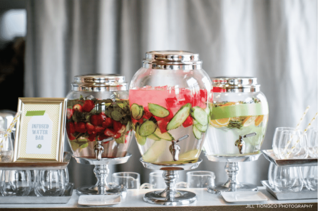 As planners, we are always looking for ways to elevate the attendee experience however, our budgets often have us searching for clever ways to make an impression that doesn't break the bank. Why not create a fruit infused water bar? Gourmet Water Stations: Elevate the Attendee Experience
